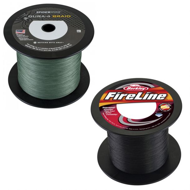 Paspoling Af 150 Meter Fireline Eller Spiderwire Ved Hjulkob Spole Line Effektlageret Aps